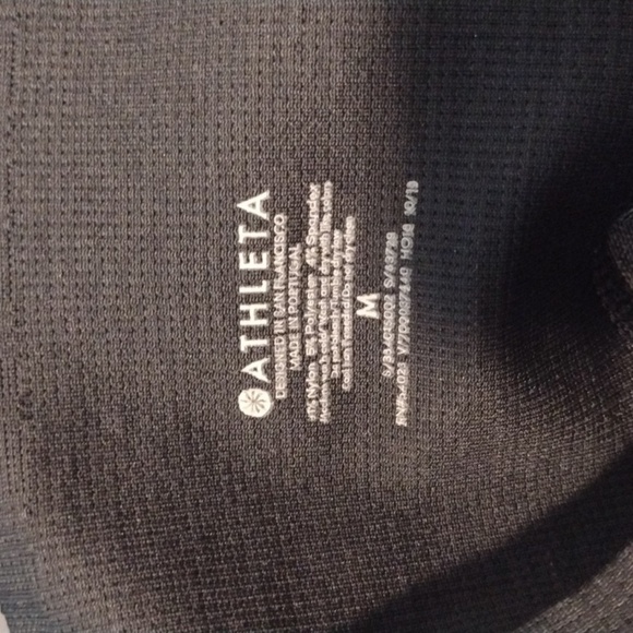 Athleta Seamless High Rise Intarsia Knit Leggings Size M - Picture 6 of 7